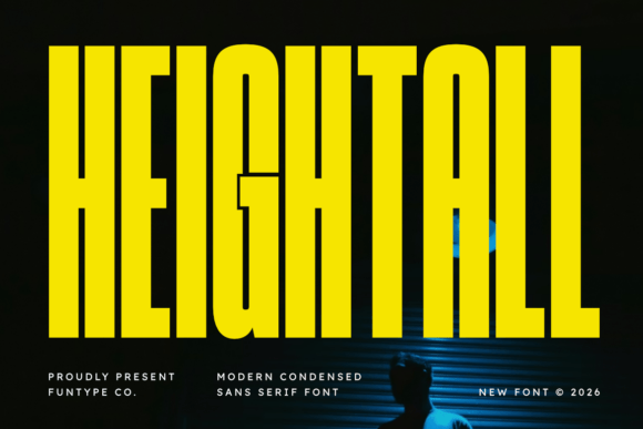 Heightall: A Font Designed for Impactful Visual Communication