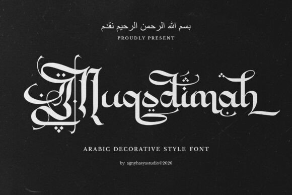 Muqodimah Font: A Timeless Blend of Heritage and Artistry