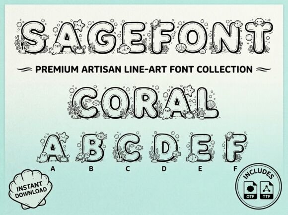 Sagefont: A Creative Dive into Oceanic Typography