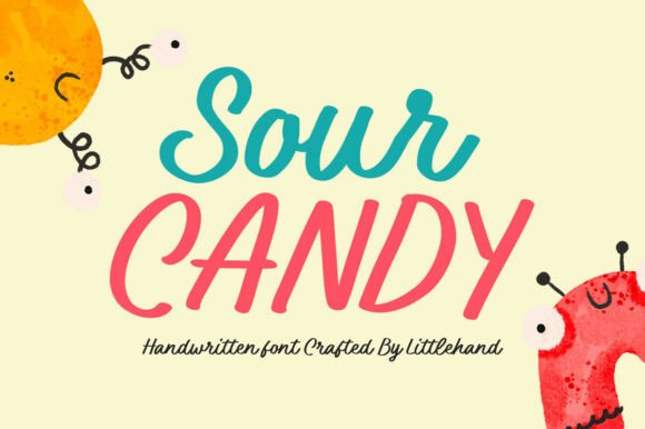 Sour Candy: A Playful Font Duo for Creative Expression and Branding