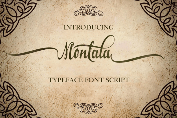 The Timeless Elegance of Montala: A Font That Captures the Soul of Luxury